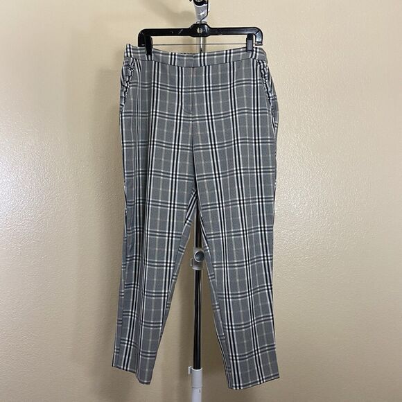 Flirtatious pants Size 15 slanted pockets Plaid - Picture 1 of 15